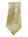 Armani Vintage Yellow Silk Abstract Men's Ties Yellow