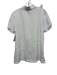 Tuckernuck Size XL White Cotton Pique Short Sleeve Puff Shoulder Polo Top White / XL