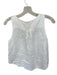 Lanhtropy Size S White Linen Button Detail Tank Top White / S