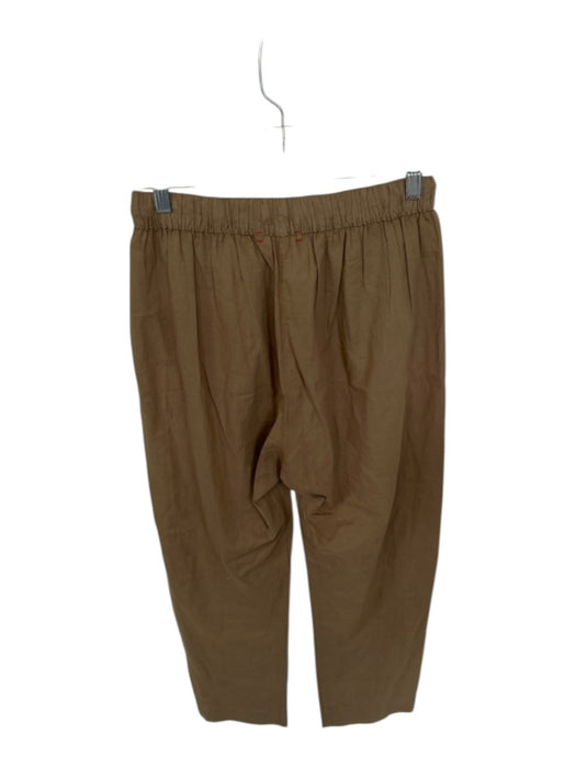 XiRENA Size S Dark Olive Cotton Drawstring Straight Pants Dark Olive / S