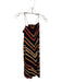 Anthropologie Size XS Multi Viscose Spaghetti Strap Striped Stitch Detail Dress Multi / XS