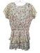 Loveshackfancy Size XS White, Pink & Yellow Cotton Floral Lace Trim Dress White, Pink & Yellow / XS