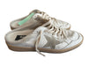 Golden Goose Shoe Size 41 Ivory Leather Almond Toe Perforated Lace Up Shoes Ivory / 41