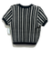 Hyacinth House Size XS Black & White Acrylic Blend Knit Texture Sweater Black & White / XS