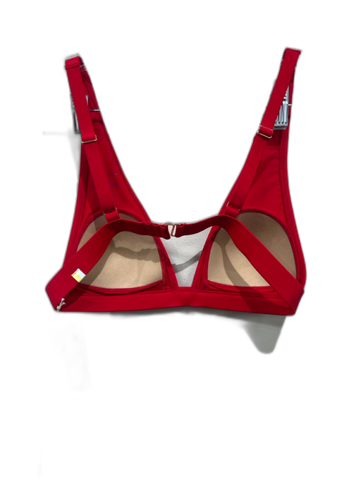 Summersalt Size 6/4 Red Recycled Polyester Triangle Top High Waist Swimsuit Red / 6/4