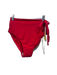 Summersalt Size 6/4 Red Recycled Polyester Triangle Top High Waist Swimsuit Red / 6/4
