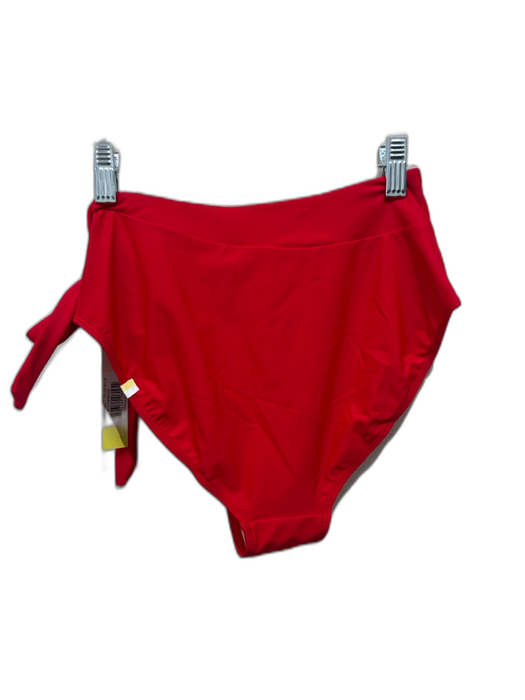 Summersalt Size 6/4 Red Recycled Polyester Triangle Top High Waist Swimsuit Red / 6/4