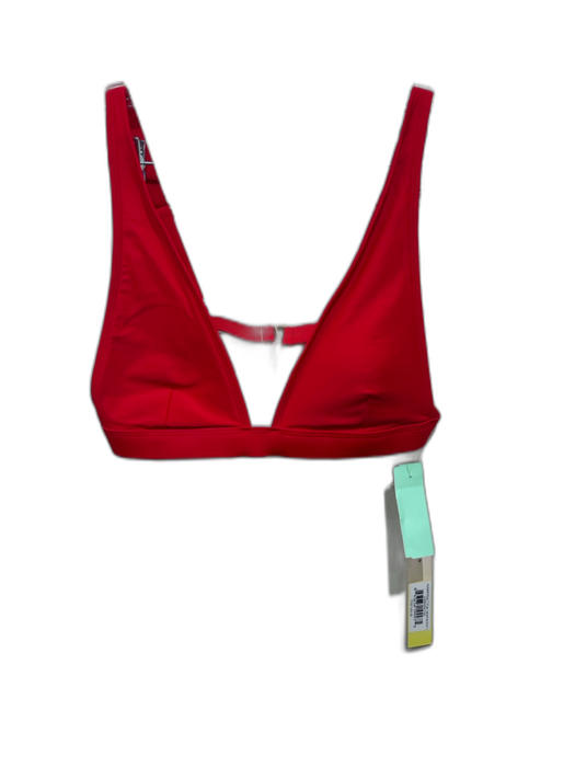 Summersalt Size 6/4 Red Recycled Polyester Triangle Top High Waist Swimsuit Red / 6/4