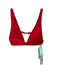 Summersalt Size 6/4 Red Recycled Polyester Triangle Top High Waist Swimsuit Red / 6/4