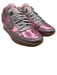 Philippe Model Shoe Size 38 Pink textile upper Perforated Low Top Sneakers Pink / 38
