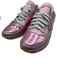 Philippe Model Shoe Size 38 Pink textile upper Perforated Low Top Sneakers Pink / 38