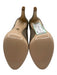 Bally Shoe Size 7.5 Beige Leather Upper Patent Suede Drawstring Top Booties Beige / 7.5