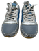 Philippe Model Shoe Size 38 Blue & Silver textile upper Glitter Low Top Sneakers Blue & Silver / 38