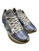 Philippe Model Shoe Size 38 Blue & Silver textile upper Perforated Sneakers Blue & Silver / 38