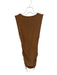 Lioness Size S Brown Viscose Scrunch high neck Mini Dress Brown / S