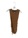 Lioness Size S Brown Viscose Scrunch high neck Mini Dress Brown / S