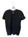 J Crew Size S Black Viscose Blend Short Sleeve Mini High Neck Dress Black / S