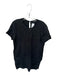 J Crew Size S Black Viscose Blend Short Sleeve Mini High Neck Dress Black / S
