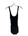 FP Movement Size M Black Polyester Blend razor back Back Zip Cut Out Romper Black / M