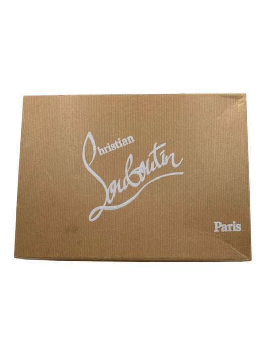 Christian Louboutin Shoe Size 36.5 Black Leather Peep Toe Platform Pumps Black / 36.5