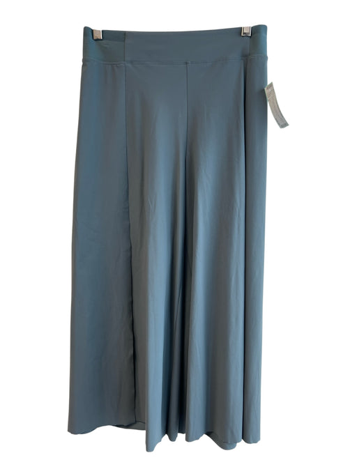 Athleta Size 6 Grey Nylon Blend Elastic Waist Capri Back Pocket Pants Grey / 6