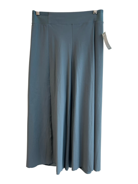 Athleta Size 6 Grey Nylon Blend Elastic Waist Capri Back Pocket Pants Grey / 6