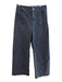 Pilcro Size 27P Washed Black Cotton Blend Front Pocket Wide Leg High Waist Jeans Washed Black / 27P