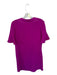 Trina Turk Size 2 Magenta Polyester Short Sleeve Ruffle V Neck Tie Dress Magenta / 2