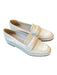 Schutz Shoe Size 7.5 Egg Shell Loafer Strap Shoes Egg Shell / 7.5