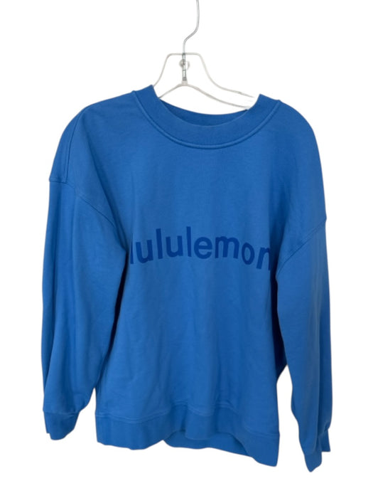 Lululemon Size Est M Light Blue Sweatshirt Light Blue / Est M