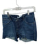 KUT Size 8 Dark Wash Cotton Blend Raw Hem Shorts Dark Wash / 8