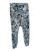 Lululemon Size 4 Grey & Blue Abstract Athletic Leggings Grey & Blue / 4