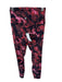 Lululemon Size 2 Red & Black Abstract Athletic Leggings Red & Black / 2