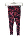 Lululemon Size 2 Red & Black Abstract Athletic Leggings Red & Black / 2