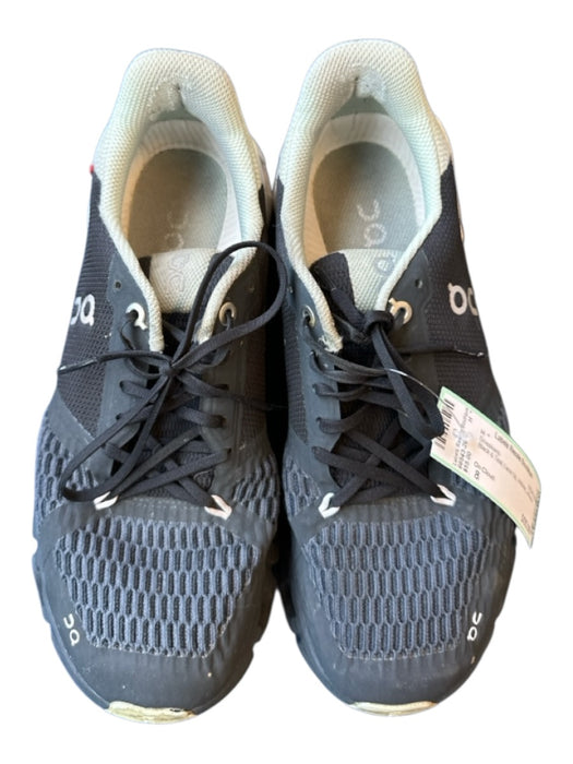 On Cloud Shoe Size 8 Black & Teal Lace Up Athletic Sneakers Black & Teal / 8