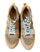 Seychelles Shoe Size 8.5 Camel Fleece Trim Platform Lace Up Sneakers Camel / 8.5