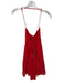 Show Me Your Mumu Size M Red Cotton Spaghetti Strap Lace Up Back eyelet Dress Red / M