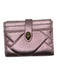 Kurt Geiger Pink Leather Metallic Card Holder Wallets Pink