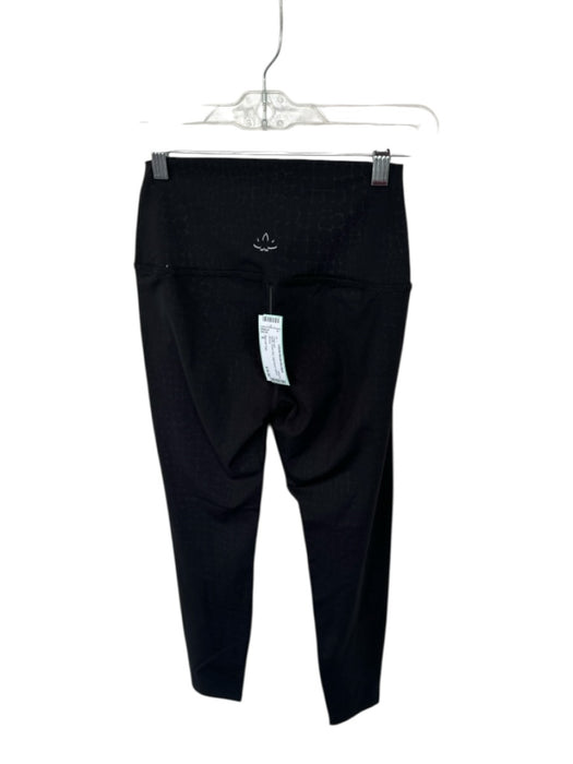 Beyond Yoga Size S Black Snake Skin High Waist Athletic Leggings Black / S