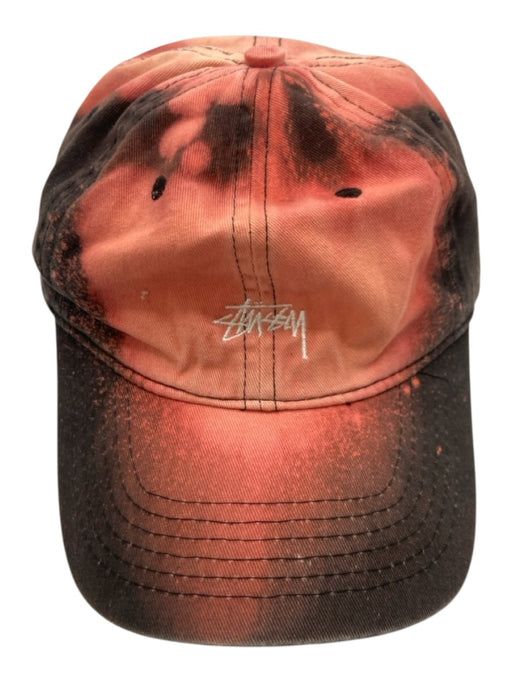 Stussy Orange & Gray Tye Dye Men's Hat Orange & Gray