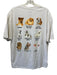 Pleasures Size XL White & Multi Cotton Graphic Men's Short Sleeve White & Multi / XL