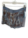 Outdoor Voices Size M Grey & Brown Nylon & Spandex Scratch Print Athletic Shorts Grey & Brown / M
