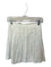 Free People Size S Cream Cotton Wrap Raw Hem Mini Skirt Cream / S