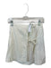 Free People Size S Cream Cotton Wrap Raw Hem Mini Skirt Cream / S