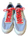Reebok Shoe Size 7.5 Blue & Orange Mesh Detail Laces Athletic Sneakers Blue & Orange / 7.5