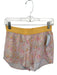 Outdoor Voices Size S Pink & Yellow Polyester & Spandex Swirls Athletic Shorts Pink & Yellow / S