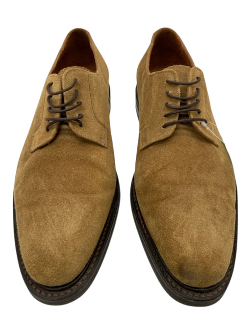Sid Mashburn Shoe Size 10.5 Tan Suede Solid Dress Men's Shoes Tan / 10.5