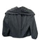 St John Couture Size 4 Black Polyester Gathered Zip Pocket Front Zip Jacket Black / 4