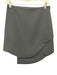 Opening Ceremony Size 4 Black Polyester Drape Asymmetric Mini Skirt Black / 4