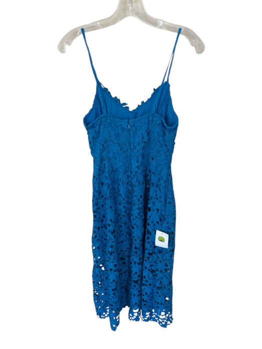 endless rose Size XS Electric Blue Rayon Eyelet Mini Spaghetti Strap Dress Electric Blue / XS
